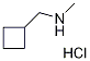 (Cyclobutylmethyl)methylamine hydrochloride Structure,1251925-47-9Structure