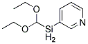 Pyridine, 3-(diethoxymethylsilyl)-(9ci) Structure,125338-12-7Structure