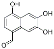 (9ci)-4,6,7-三羟基-1-萘羧醛结构式_125366-72-5结构式