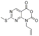 1-烯丙基-7-(甲基硫代)-1H-嘧啶并[4,5-d][1,3]噁嗪-2,4-二酮结构式_1253791-06-8结构式