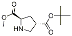 (2R,4s)-4-(叔丁氧基羰基)吡咯烷-2-羧酸甲酯结构式_1253792-86-7结构式