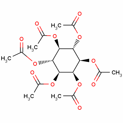 Myo-inositol hexaacetate Structure,1254-38-2Structure