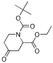 1-Tert-butyl 2-ethyl 4-oxopiperidine-1,2-dicarboxylate Structure,125545-98-4Structure