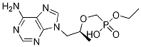 Ethylhydrogen((((s)-1-(6-amino-9h-purin-9-yl)propan-2-yl)oxy)methyl)phosphonate Structure,1255525-18-8Structure