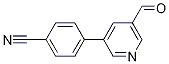 4-(5-Formylpyridin-3-yl)benzonitrile Structure,1255871-11-4Structure