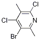 3-Bromo-4,6-dichloro-2,5-dimethylpyridine Structure,1256254-36-0Structure