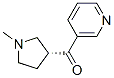 (R,s)-1-甲基-3-烟酰基吡咯烷结构式_125630-26-4结构式