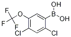 24-Dichloro-5-(trifluoromethoxy)phenylboronic acid Structure,1256354-96-7Structure