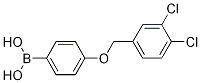 4-(34-Dichlorophenylmethoxy)phenylboronic acid Structure,1256358-44-7Structure