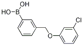 3-(3-Chlorophenoxymethyl)phenylboronic acid Structure,1256358-73-2Structure