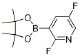 25-Difluoropyridine-3-boronic acid pinacol ester Structure,1256358-86-7Structure