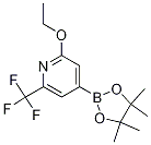 2-Ethoxy-6-trifluoromethylpyridine-4-boronic acid pinacol ester Structure,1256359-30-4Structure