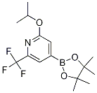 2-Isopropoxy-6-trifluoromethylpyridine-4-boronic acid pinacol ester Structure,1256359-31-5Structure