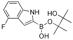 4-Fluoroindole-2-boronic acid pinacol ester Structure,1256359-96-2Structure