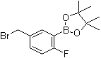 5-(Bromomethyl)-2-fluorophenylboronic acid pinacol ester Structure,1256360-47-0Structure