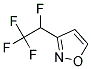 (9ci)-3-(1,2,2,2-四氟乙基)-异噁唑结构式_125657-77-4结构式