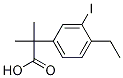 2-(4-Ethyl-3-iodophenyl)-2-methylpropanoic acid Structure,1256584-73-2Structure