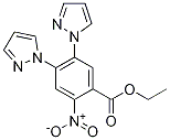 Ethyl 2-nitro-4,5-di(1-pyrazolyl)benzoate Structure,1256633-25-6Structure