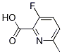 3-Fluoro-6-methylpyridine-2-carboxylic acid Structure,1256806-43-5Structure