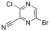 6-Bromo-3-chloropyrazine-2-carbonitrile Structure,1257072-34-6Structure