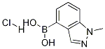 1-Methyl-1h-indazole-4-boronic acid hydrochloride Structure,1257527-53-9Structure