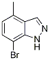 7-Bromo-4-methyl-1h-indazole Structure,1257535-46-8Structure