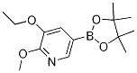 3-Ethoxy-2-methoxy-5-(4,4,5,5-tetramethyl-[1,3,2]dioxaborolan-2-yl)pyridine Structure,1257554-14-5Structure