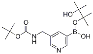 3-(N-boc-aminomethyl)pyridine-5-boronic acid pinacol ester Structure,1257554-93-0Structure