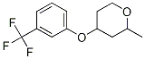 4-(3-Trifluoromethylphenoxy)methyltetrahydro-2h-pyran Structure,1257664-95-1Structure