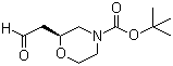 (S)-n-boc-2-(2-oxo-ethyl)-morpholine Structure,1257850-93-3Structure