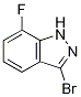 3-Bromo-7-fluoro-1h-indazole Structure,1257853-72-7Structure