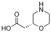 (R)-2-(吗啉-2-基)乙酸结构式_1257854-97-9结构式