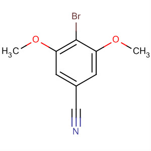 4-Bromo-3,5-dimethoxybenzonitrile Structure,125790-66-1Structure