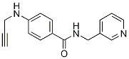 4-(2-丙炔氨基)-n-(吡啶-3-甲基)苯甲酰胺结构式_1258400-21-3结构式