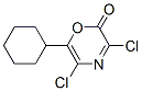 2H-1,4-oxazin-2-one, 3,5-dichloro-6-cyclohexyl- Structure,125849-99-2Structure