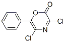 2H-1,4-oxazin-2-one, 3,5-dichloro-6-phenyl- Structure,125850-00-2Structure