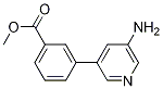 Methyl 3-(5-aminopyridin-3-yl)benzoate Structure,1258626-34-4Structure