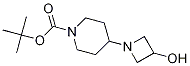 4-(3-Hydroxy-azetidin-1-yl)-piperidine-1-carboxylic acid tert-butyl ester Structure,1258640-55-9Structure