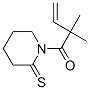 (9ci)-1-(2,2-二甲基-1-氧代-3-丁烯)-2-哌啶硫酮结构式_125880-13-9结构式