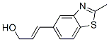 (e)-(9ci)-3-(2-甲基-5-苯并噻唑)-2-丙烯-1-醇结构式_125901-73-7结构式