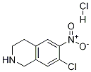 7-Chloro-6-nitro-1,2,3,4-tetrahydroisoquinoline hcl Structure,1259326-51-6Structure