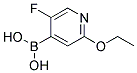 (2-Ethoxy-5-fluoropyridin-4-yl)boronic acid Structure,1259370-15-4Structure