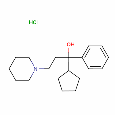 Cycrimine hydrochloride Structure,126-02-3Structure