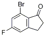 7-Bromo-5-fluoro-1-indanone Structure,1260016-95-2Structure