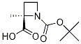 1-Tert-butyl 2-methyl (2r)-azetidine-1,2-dicarboxylate Structure,1260593-39-2Structure