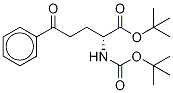 (R)-2-(叔丁氧基羰基氨基)-5-氧代-5-苯基戊酸叔丁酯结构式_1260616-34-9结构式