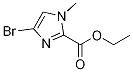 Ethyl 4-bromo-1-methyl-1h-imidazole-2-carboxylate Structure,1260672-33-0Structure