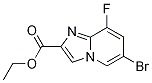 Ethyl 6-bromo-8-fluoroimidazo[1,2-a]pyridine-2-carboxylate Structure,1260763-32-3Structure