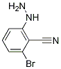 2-Bromo-6-hydrazinylbenzonitrile Structure,1260982-77-1Structure