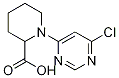 1-(6-Chloro-pyrimidin-4-yl)-piperidine-2-carboxylic acid Structure,1261229-63-3Structure